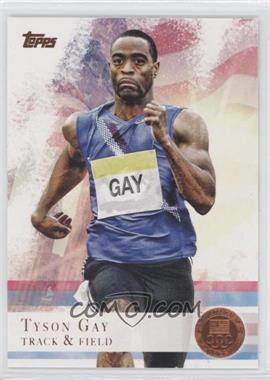 2012 Topps U.S. Olympic Team and Olympic Hopefuls - [Base] - Bronze #10 - Tyson Gay