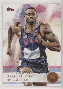 2012 Topps U.S. Olympic Team and Olympic Hopefuls - [Base] - Bronze #21 - David Oliver