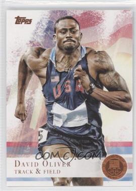 2012 Topps U.S. Olympic Team and Olympic Hopefuls - [Base] - Bronze #21 - David Oliver