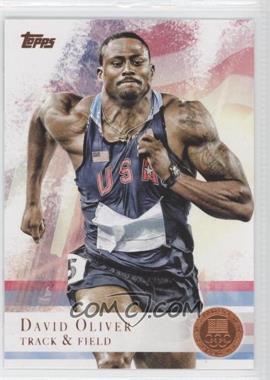 2012 Topps U.S. Olympic Team and Olympic Hopefuls - [Base] - Bronze #21 - David Oliver