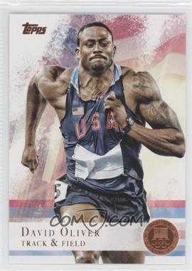 2012 Topps U.S. Olympic Team and Olympic Hopefuls - [Base] - Bronze #21 - David Oliver