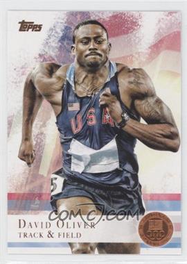 2012 Topps U.S. Olympic Team and Olympic Hopefuls - [Base] - Bronze #21 - David Oliver