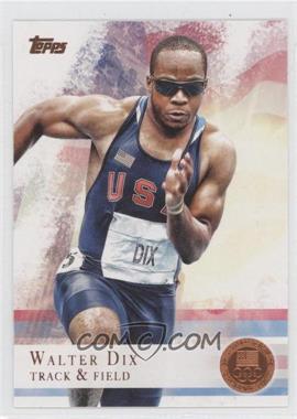 2012 Topps U.S. Olympic Team and Olympic Hopefuls - [Base] - Bronze #4 - Walter Dix