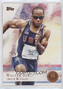 2012 Topps U.S. Olympic Team and Olympic Hopefuls - [Base] - Bronze #4 - Walter Dix