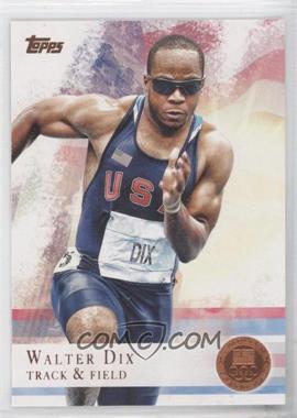 2012 Topps U.S. Olympic Team and Olympic Hopefuls - [Base] - Bronze #4 - Walter Dix