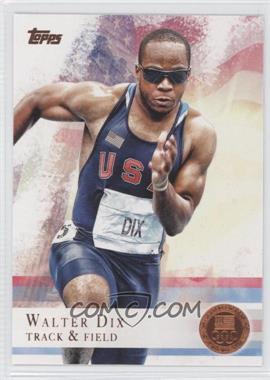 2012 Topps U.S. Olympic Team and Olympic Hopefuls - [Base] - Bronze #4 - Walter Dix