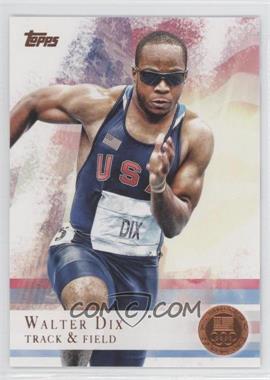 2012 Topps U.S. Olympic Team and Olympic Hopefuls - [Base] - Bronze #4 - Walter Dix