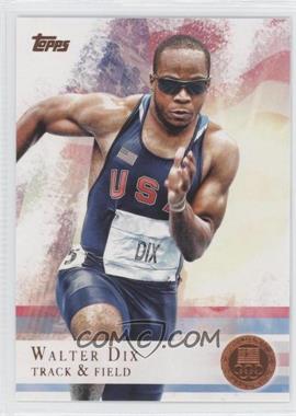 2012 Topps U.S. Olympic Team and Olympic Hopefuls - [Base] - Bronze #4 - Walter Dix