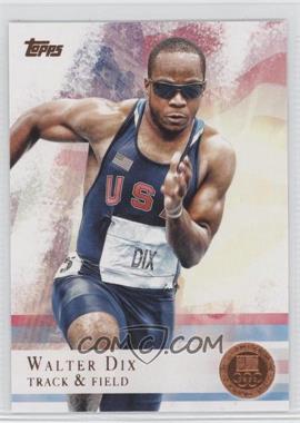 2012 Topps U.S. Olympic Team and Olympic Hopefuls - [Base] - Bronze #4 - Walter Dix