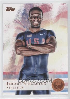 2012 Topps U.S. Olympic Team and Olympic Hopefuls - [Base] - Bronze #48 - Jerome Singleton