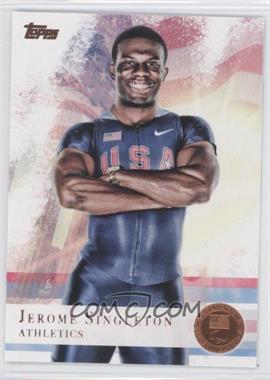 2012 Topps U.S. Olympic Team and Olympic Hopefuls - [Base] - Bronze #48 - Jerome Singleton