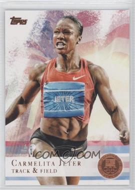 2012 Topps U.S. Olympic Team and Olympic Hopefuls - [Base] - Bronze #62 - Carmelita Jeter