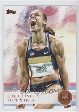 2012 Topps U.S. Olympic Team and Olympic Hopefuls - [Base] - Bronze #70 - Lolo Jones