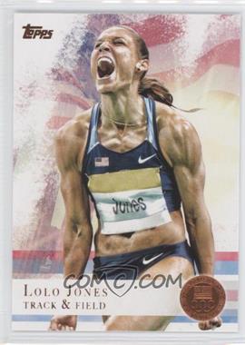 2012 Topps U.S. Olympic Team and Olympic Hopefuls - [Base] - Bronze #70 - Lolo Jones