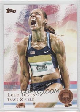 2012 Topps U.S. Olympic Team and Olympic Hopefuls - [Base] - Bronze #70 - Lolo Jones