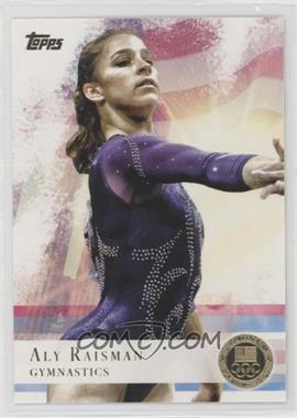 2012 Topps U.S. Olympic Team and Olympic Hopefuls - [Base] - Gold #15 - Aly Raisman