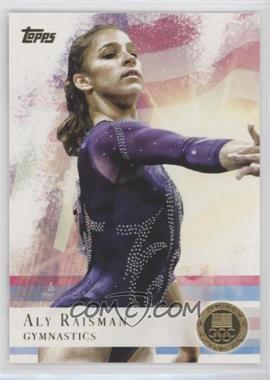 2012 Topps U.S. Olympic Team and Olympic Hopefuls - [Base] - Gold #15 - Aly Raisman