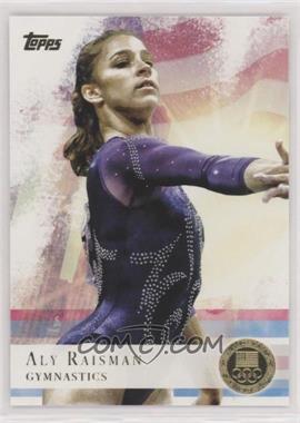 2012 Topps U.S. Olympic Team and Olympic Hopefuls - [Base] - Gold #15 - Aly Raisman