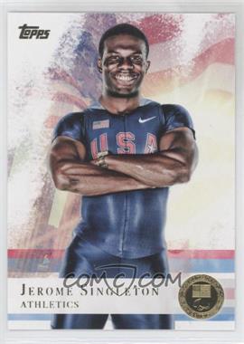 2012 Topps U.S. Olympic Team and Olympic Hopefuls - [Base] - Gold #48 - Jerome Singleton