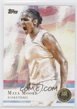 2012 Topps U.S. Olympic Team and Olympic Hopefuls - [Base] - Gold #60 - Maya Moore