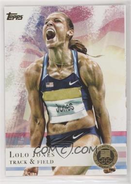 2012 Topps U.S. Olympic Team and Olympic Hopefuls - [Base] - Gold #70 - Lolo Jones