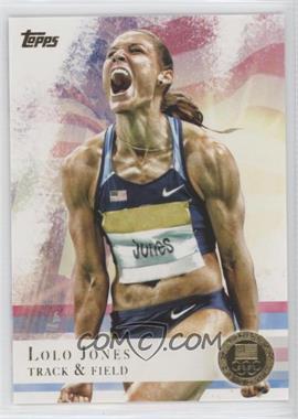 2012 Topps U.S. Olympic Team and Olympic Hopefuls - [Base] - Gold #70 - Lolo Jones