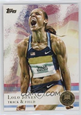 2012 Topps U.S. Olympic Team and Olympic Hopefuls - [Base] - Gold #70 - Lolo Jones