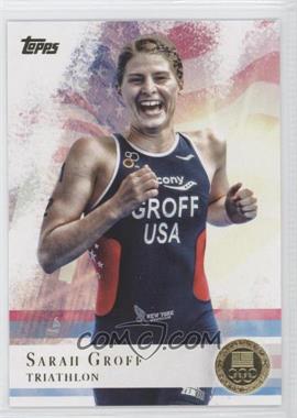 2012 Topps U.S. Olympic Team and Olympic Hopefuls - [Base] - Gold #72 - Sarah Groff