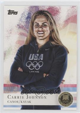 2012 Topps U.S. Olympic Team and Olympic Hopefuls - [Base] - Gold #74 - Carrie Johnson