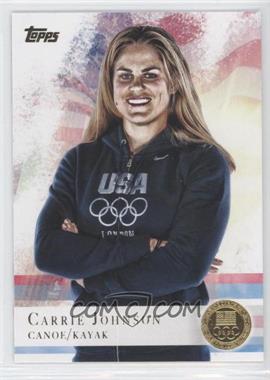 2012 Topps U.S. Olympic Team and Olympic Hopefuls - [Base] - Gold #74 - Carrie Johnson