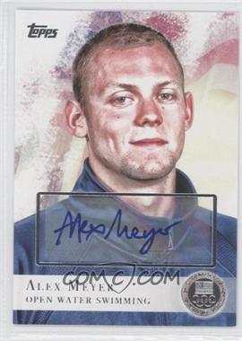 2012 Topps U.S. Olympic Team and Olympic Hopefuls - [Base] - Silver Autographs #99 - Alex Meyer /30