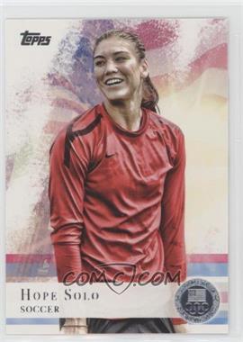 2012 Topps U.S. Olympic Team and Olympic Hopefuls - [Base] - Silver #50 - Hope Solo