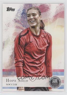 2012 Topps U.S. Olympic Team and Olympic Hopefuls - [Base] - Silver #50 - Hope Solo