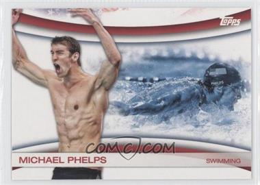 2012 Topps U.S. Olympic Team and Olympic Hopefuls - Games of the XXX Olympiad #OLY-18 - Michael Phelps