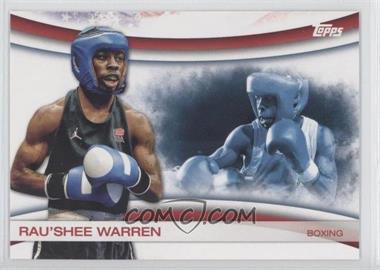 2012 Topps U.S. Olympic Team and Olympic Hopefuls - Games of the XXX Olympiad #OLY-5 - Rau'Shee Warren