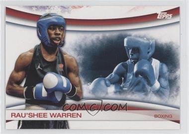 2012 Topps U.S. Olympic Team and Olympic Hopefuls - Games of the XXX Olympiad #OLY-5 - Rau'Shee Warren