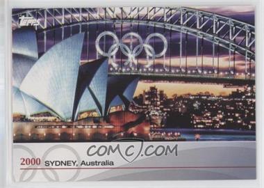 2012 Topps U.S. Olympic Team and Olympic Hopefuls - Heritage of the Games #OH-XXVII - 2000 Sydney, Australia