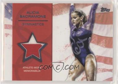 2012 Topps U.S. Olympic Team and Olympic Hopefuls - U.S. Olympic Team Relic - Silver #OR-AS - Alicia Sacramone /50