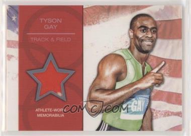 2012 Topps U.S. Olympic Team and Olympic Hopefuls - U.S. Olympic Team Relic #OR-TG - Tyson Gay