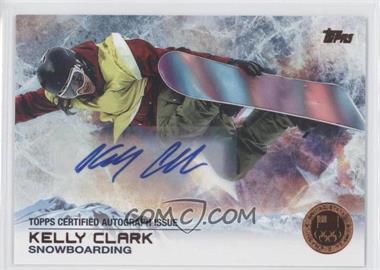 2014 Topps U.S. Olympic & Paralympic Team and Hopefuls - [Base] - Bronze Autographs #15 - Kelly Clark /50