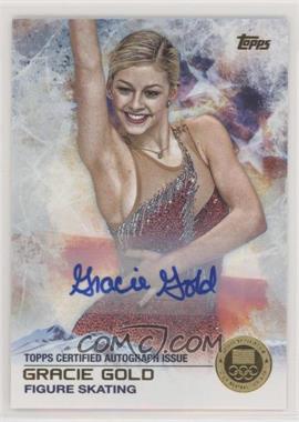 2014 Topps U.S. Olympic & Paralympic Team and Hopefuls - [Base] - Gold Autographs #40 - Gracie Gold /15
