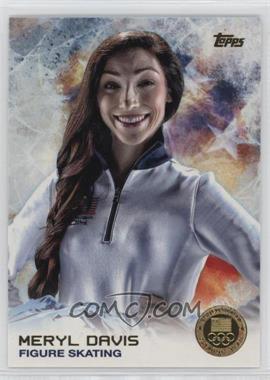 2014 Topps U.S. Olympic & Paralympic Team and Hopefuls - [Base] - Gold #21 - Meryl Davis