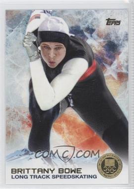 2014 Topps U.S. Olympic & Paralympic Team and Hopefuls - [Base] - Gold #8 - Brittany Bowe