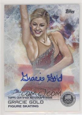 2014 Topps U.S. Olympic & Paralympic Team and Hopefuls - [Base] - Silver Autographs #40 - Gracie Gold /30