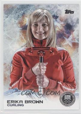 2014 Topps U.S. Olympic & Paralympic Team and Hopefuls - [Base] - Silver #10 - Erika Brown