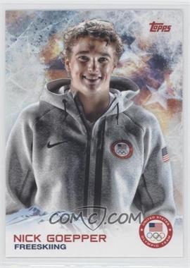 2014 Topps U.S. Olympic & Paralympic Team and Hopefuls - [Base] #39 - Nick Goepper