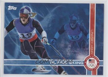 2014 Topps U.S. Olympic & Paralympic Team and Hopefuls - Games Of The XXII Winter Olympiad Card #OLY-LV - Lindsey Vonn