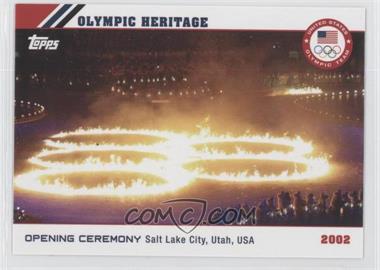 2014 Topps U.S. Olympic & Paralympic Team and Hopefuls - Olympic Heritage #OH-19 - Opening Ceremony Salt Lake City, Utah, USA