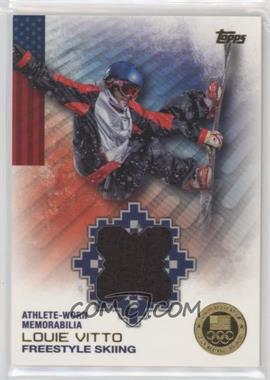 2014 Topps U.S. Olympic & Paralympic Team and Hopefuls - Olympic Relics - Gold #OR-LVI - Louie Vitto /25