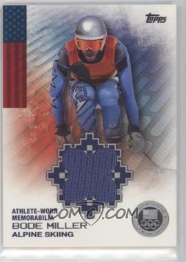 2014 Topps U.S. Olympic & Paralympic Team and Hopefuls - Olympic Relics - Silver #OR-BM - Bode Miller /50